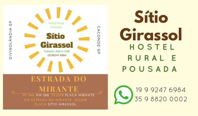 Sitio Girassol Vandrerhjem Caconde Eksteriør bilde
